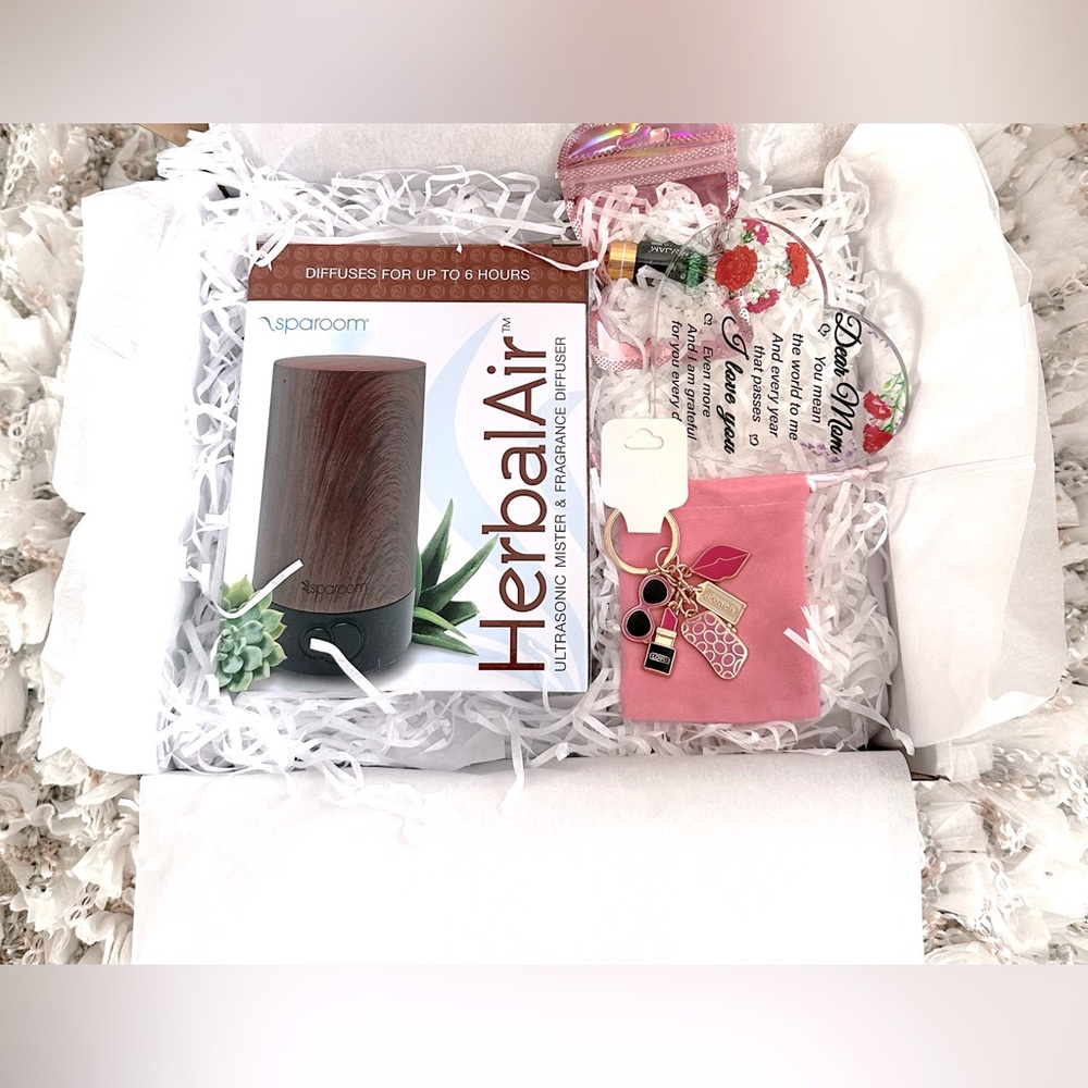 HerbalAir Sparoom Woodgrain Diffuser NEW